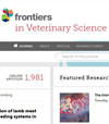 Frontiers in Veterinary Science雜志封面